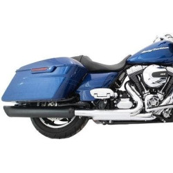 PartzBiz HD TAB-121-2294 - Tab Performance สีดำ 4.0” BAM Stick Slip On Mufflers Harley 95-16 121-2294