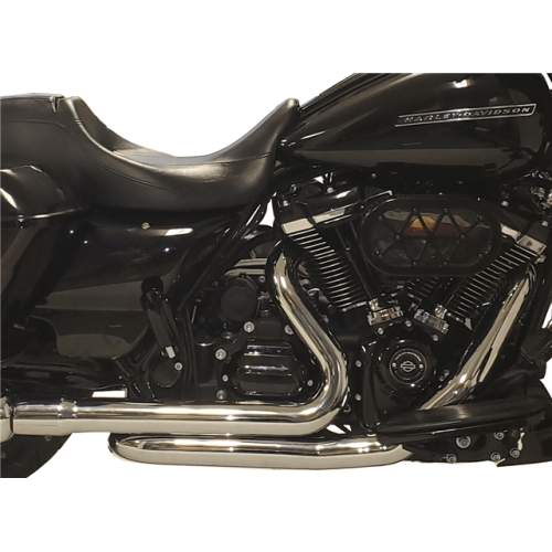 PartzBiz HD: 4402644-Tab Performance Chrome 2-n-2 Headpipe Fully Shielded Harley M8 Touring 17-Up PartzBiz HD: 4402644-Tab Performance Chrome 2-n-2 Headpipe Fully Shielded Harley M8 Touring 17-Up