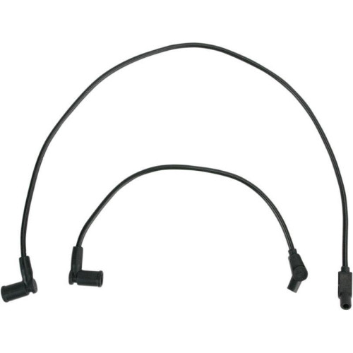 PartzBiz HD: 4402624-Sumax Taylor 8mm Spiro-Pro Black Colored Spark Plug Wires Set Harley 09-16 FLH | 20036