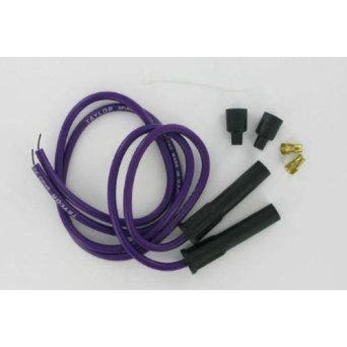 PartzBiz HD: 4402569-Sumax Taylor 8mm 24" L 90 Degree Spiro-Pro Purple Spark Plug Wires Harley Custom | 76381 PartzBiz HD: 4402569-Sumax Taylor 8mm 24" L 90 Degree Spiro-Pro Purple Spark Plug Wires Harley Custom | 76381