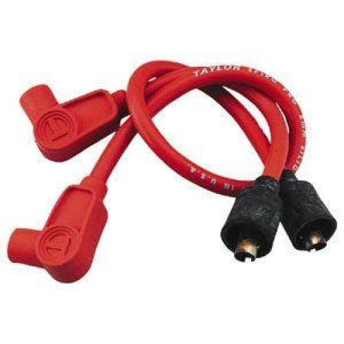 PartzBiz HD: 4402578-Sumax Taylor 8mm 24" L 90 Degree Spiro-Pro Red Spark Plug Wires Harley Custom | 76281