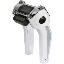 PartzBiz HD DS06021055 - Thrashin Supply Chrome 6.5" w/ Gauge Cutout Handlebar Pullback Riser TSC-6500-3 0602-1055 06021055 bar custom harley davidson PartzBiz HD DS06021055 - Thrashin Supply Chrome 6.5" w/ Gauge Cutout Handlebar Pullback Riser TSC-6500-3 0602-1055 06021055 bar custom harley davidson