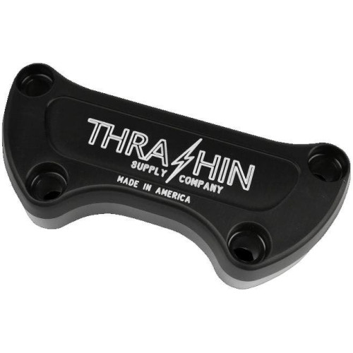 PartzBiz HD: 4402479-Thrashin Supply Co Black 1 ” แคลมป์แฮนด์ตัวบน FX FL TSC-2800-4 0603-0796 06030796