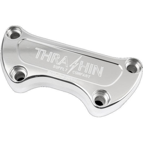 PartzBiz HD: 4402446-Thrashin Supply Co สีเงินเงา 1 ” แคลมป์แฮนด์ตัวบน FX FL TSC-2800-2 0603-0795 06030795 PartzBiz HD: 4402446-Thrashin Supply Co สีเงินเงา 1 ” แคลมป์แฮนด์ตัวบน FX FL TSC-2800-2 0603-0795 06030795
