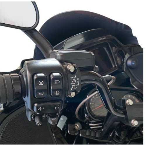 PartzBiz HD: 4402451-Thrashin Supply Co เครื่องจักรตัดสองครั้ง 1” แคลมป์เบรกคลัตช์คอน Harley ARP PartzBiz HD: 4402451-Thrashin Supply Co เครื่องจักรตัดสองครั้ง 1” แคลมป์เบรกคลัตช์คอน Harley ARP