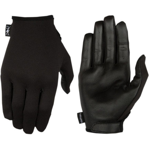 PartzBiz HD: 4402429-Thrashin Supply Company Black Stealth Leather Motorcycle Gloves PartzBiz HD: 4402429-Thrashin Supply Company Black Stealth Leather Motorcycle Gloves