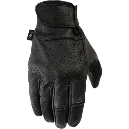 PartzBiz HD: 4402404-Thrashin Supply Company Siege Black Leather Motorcycle Gloves PartzBiz HD: 4402404-Thrashin Supply Company Siege Black Leather Motorcycle Gloves