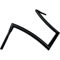 PartzBiz HD DS06012240 - Todd's Cycle 17 ” Flat Black Strip 1 1/2 ” 1.5 แฮนด์สำหรับ Harley FLT Softail | 0601-2240