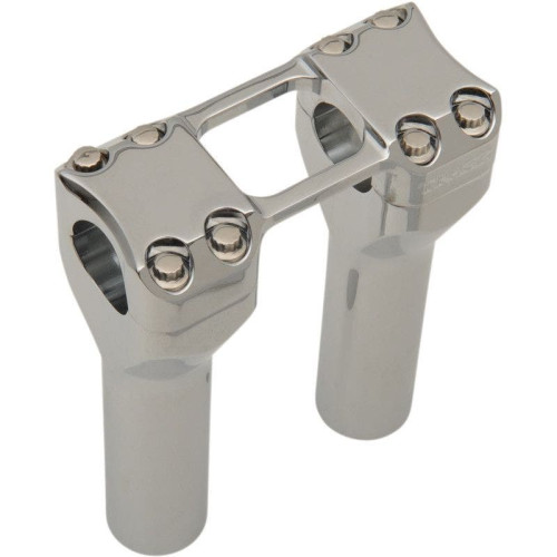 PartzBiz HD: 4402251-Trask Assault Series Chrome 6" Rise 1 1/4" Handlebar Risers Harley & Custom | TM-8601-6CH PartzBiz HD: 4402251-Trask Assault Series Chrome 6" Rise 1 1/4" Handlebar Risers Harley & Custom | TM-8601-6CH