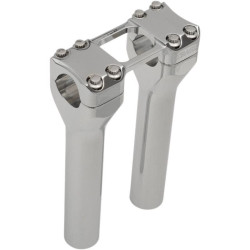 PartzBiz HD DS06020820 - Trask Assault Series Chrome 8" Rise 1 1/4" Handlebar Risers Harley & Custom | TM-8601-8CH PartzBiz HD DS06020820 - Trask Assault Series Chrome 8" Rise 1 1/4" Handlebar Risers Harley & Custom | TM-8601-8CH