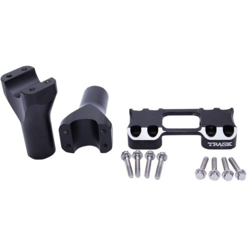 PartzBiz HD: 4402256-Trask Assault Series Reverse Cut 4" Rise 1" Handlebar Risers Harley & Custom | TM-8602-4RC PartzBiz HD: 4402256-Trask Assault Series Reverse Cut 4" Rise 1" Handlebar Risers Harley & Custom | TM-8602-4RC