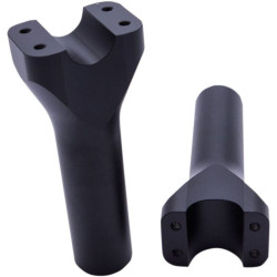 PartzBiz HD DS06020823 - Trask Assault Series Reverse Cut 6" Rise 1" Handlebar Risers Harley & Custom | TM-8602-6RC PartzBiz HD DS06020823 - Trask Assault Series Reverse Cut 6" Rise 1" Handlebar Risers Harley & Custom | TM-8602-6RC