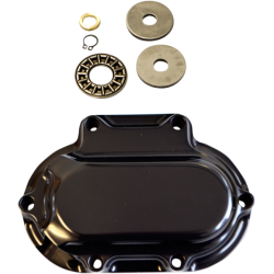 PartzBiz HD DS11070407 - Trask Black Hydraulic Clutch Actuator Side Cover 6 Hole Harley Big Twin 06-18 PartzBiz HD DS11070407 - Trask Black Hydraulic Clutch Actuator Side Cover 6 Hole Harley Big Twin 06-18