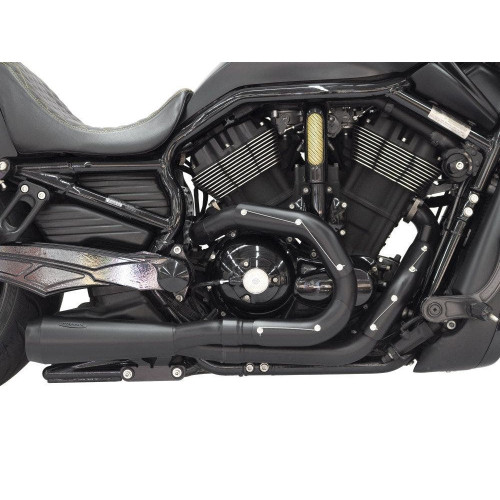 PartzBiz HD: 4402234-Trask Black TM-5400BK Assault 2-in-1 ระบบท่อไอเสีย Harley V-Rod 07-17 PartzBiz HD: 4402234-Trask Black TM-5400BK Assault 2-in-1 ระบบท่อไอเสีย Harley V-Rod 07-17
