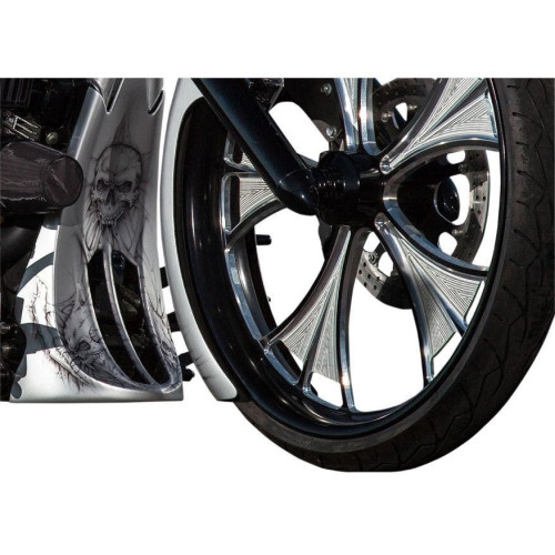 PartzBiz HD: 4402239-Trask Chin Scoop Spoiler For Harley FLH/T Touring W/ Raked Front End 98-08 | TM-2098 PartzBiz HD: 4402239-Trask Chin Scoop Spoiler For Harley FLH/T Touring W/ Raked Front End 98-08 | TM-2098