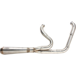 PartzBiz HD DS18002209 - Trask Stainless Steel Assault Series 2-1 2 Into 1 Exhaust Harley Dyna 06-17 FXD | ท่อ TM-5020
