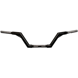 PartzBiz HD DS06012792 - Trask TM-2019BK แฮนด์ V-Line สีดำ 1.25” 86-17 Harley FLS Dyna XL V-Rod 0601-2792 06012792