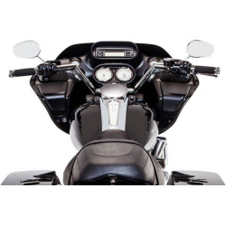 PartzBiz HD DS06012791 - Trask TM-2020CH Chrome V-Line 1” 2+ แฮนด์ 99-13 Harley Road Glide 0601-2791 06012791