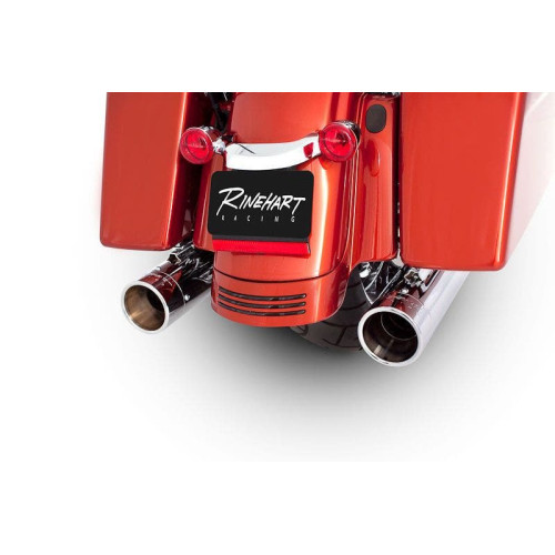 PartzBiz HD: 4402152-ท่อ Rinehart True Dual 4 ” Chrome Slip On พร้อมปลายท่อ Chrome Harley Touring '95-Up | 100-0210C PartzBiz HD: 4402152-ท่อ Rinehart True Dual 4 ” Chrome Slip On พร้อมปลายท่อ Chrome Harley Touring '95-Up | 100-0210C