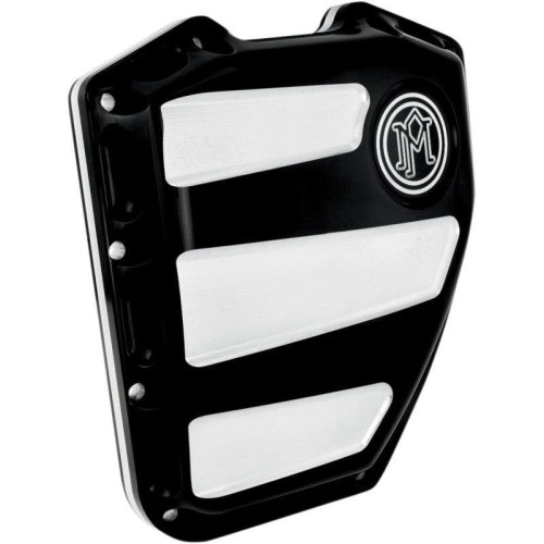 PartzBiz HD: 4402125-Performance Machine Black Contrast Cut Scallop Timing Cover Harley Twin Cam 01up | 0177-2020-BM