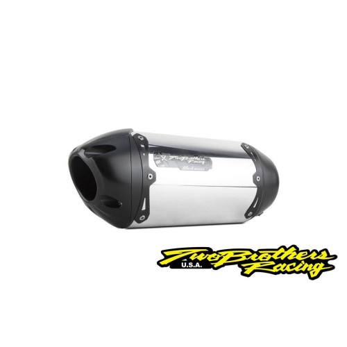 PartzBiz HD: 4402033-Two Brothers 005-4260406-S1B Aluminum S1R Slip On 15-16 Yamaha YZF-R1 594807