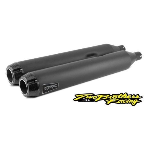 PartzBiz HD: 4402003-Two Brothers 005-4550499D-B Black Comp-S Shorty 2-1 Dual Slip On 17-19 Harley M8 597729 2 in 1 Performance headers Exhaust ceramic สแตนเลสขัดเงา PartzBiz HD: 4402003-Two Brothers 005-4550499D-B Black Comp-S Shorty 2-1 Dual Slip On 17-19 Harley M8 597729 2 in 1 Performance headers Exhaust ceramic สแตนเลสขัดเงา