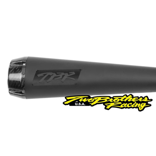 PartzBiz HD: 4402015-Two Brothers 005-4610199-B Black Comp-S 2-1 Full System 15-19 Indian Scout 592459