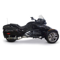 PartzBiz HD TBR005-4660407-S1B - Two Brothers 005-4660407-S1B Carbon S1R Slip-On Muffler 15-19 Can-Am Spyder F3T 594840