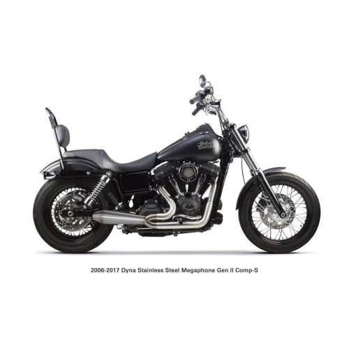 PartzBiz HD: 4401986-Two Brothers 005-4690199 Stainless Megaphone Gen II 2-1 Full System 06-17 Dyna 597703 fatbob fatboy breakout fat tire wide exhaust harley davidson glide lowrider PartzBiz HD: 4401986-Two Brothers 005-4690199 Stainless Megaphone Gen II 2-1 Full System 06-17 Dyna 597703 fatbob fatboy breakout fat tire wide exhaust harley davidson glide lowrider