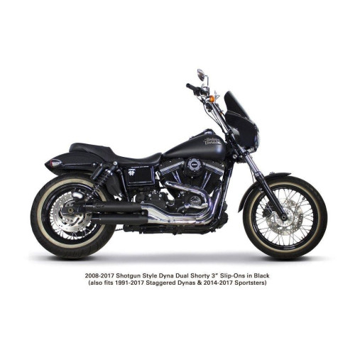 PartzBiz HD: 4401989-Two Brothers 005-4710499D-B Black Dual Shorty 3" Slip Ons 91-17 Dyna 597710 fatbob fatboy breakout fat tire wide exhaust harley davidson PartzBiz HD: 4401989-Two Brothers 005-4710499D-B Black Dual Shorty 3" Slip Ons 91-17 Dyna 597710 fatbob fatboy breakout fat tire wide exhaust harley davidson