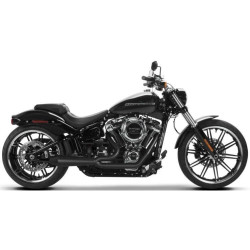 PartzBiz HD TBR005-4990199-B - Two Brothers 005-4990199-B Black 2-Into-1 Gen-II Exhaust 18-19 Harley Softail FXBR; DR; & FLFB Milwaukee-8 597699 PartzBiz HD TBR005-4990199-B - Two Brothers 005-4990199-B Black 2-Into-1 Gen-II Exhaust 18-19 Harley Softail FXBR; DR; & FLFB Milwaukee-8 597699