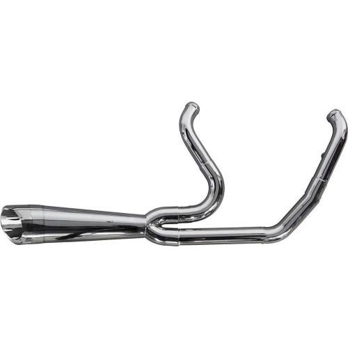 PartzBiz HD: 4401927-Two Brothers Racing 2-Into-1 Shorty Megaphone Polish Harley M8 Softail 18-20 597023 930-02321 Harley Softail FXBR; DR; & FLFB  Milwaukee-8 597697 