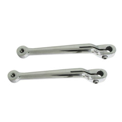 PartzBiz HD MU44250 (x2) - Chrome Shift Levers สองตัวแทนที่ OE #33895-82B 83-99 Harley FLH/T & FLST 44250 PartzBiz HD MU44250 (x2) - Chrome Shift Levers สองตัวแทนที่ OE #33895-82B 83-99 Harley FLH/T & FLST 44250
