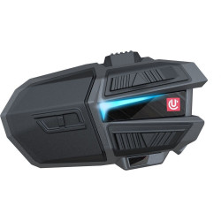 PartzBiz HD WP180508 - Uclear 180508 Digital Motion 6 Single Side Helmet Rider Communication System Motorcycle Headset Radio