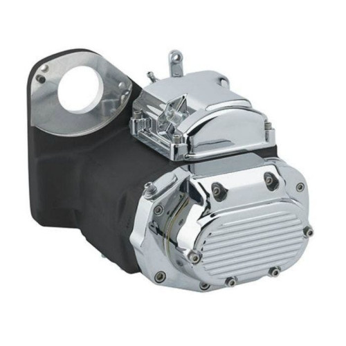 PartzBiz HD: 4401838-Ultima 201-58 Black 6-Speed Left Side Transmission 91-99 Harley Softail & Custom Rigid Bobber Chopper MidWest Mid West