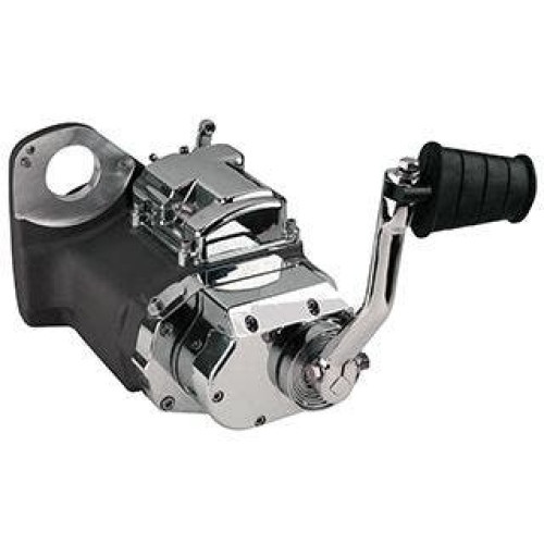 PartzBiz HD: 4401841-Ultima 201-71 Black 6-Speed Left Side Transmission w/ Kicker Harley Softail 91-99 Harley Davidson Softail & Custom Rigid Bobber Chopper MidWest Mid West Upgrade Replacement Best New Differential Trans Motorcycle Bike