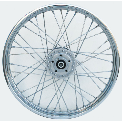 PartzBiz HD: 4401790-Ultima 36-486 Chrome 40 Spoke 21 x 1.85" Front Wheel Dual Disc Harley FX XL 78-83 SOFTAIL DYNA chopper classic old school wire custom bagger replacement best for performance motorcycle