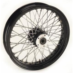 PartzBiz HD MW36-659 - Ultima 36-659 Black / Chrome Billet 60 Spoke 18 x 5.5" Rear Wheel 1" Axle 00-07 Harley Davidson Custom Chopper Bike Motorcycle Rim Classic Upgrade Replacement PartzBiz HD MW36-659 - Ultima 36-659 Black / Chrome Billet 60 Spoke 18 x 5.5" Rear Wheel 1" Axle 00-07 Harley Davidson Custom Chopper Bike Motorcycle Rim Classic Upgrade Replacement