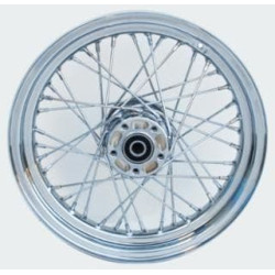 PartzBiz HD MW36-734 - Ultima 36-734 Chrome 40 Spoke 16 x 3 ล้อหลัง 00-06 Harley Davidson Softail Dyna XL FX FLS FLST FXD FXDWG chopper classic old school wire custom bagger replacement best for Performance Motorcycle PartzBiz HD MW36-734 - Ultima 36-734 Chrome 40 Spoke 16 x 3 ล้อหลัง 00-06 Harley Davidson Softail Dyna XL FX FLS FLST FXD FXDWG chopper classic old school wire custom bagger replacement best for Performance Motorcycle