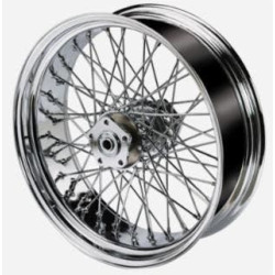PartzBiz HD MW36-735 - Ultima 36-735 Chrome 60 Spoke 16 x 5.5 Billet ขอบล้อหลัง Harley Davidson Custom Softail Dyna XL FX FLS FLST FXD FXDWG chopper classic old school wire custom bagger replacement best for Performance Motorcycle PartzBiz HD MW36-735 - Ultima 36-735 Chrome 60 Spoke 16 x 5.5 Billet ขอบล้อหลัง Harley Davidson Custom Softail Dyna XL FX FLS FLST FXD FXDWG chopper classic old school wire custom bagger replacement best for Performance Motorcycle
