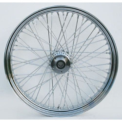PartzBiz HD MW36-500 - ล้อหน้า Ultima 36-970 Chrome 60 Spoke พร้อมดุม Billet 23”x 3.50” เพลา 1” PartzBiz HD MW36-500 - ล้อหน้า Ultima 36-970 Chrome 60 Spoke พร้อมดุม Billet 23”x 3.50” เพลา 1”