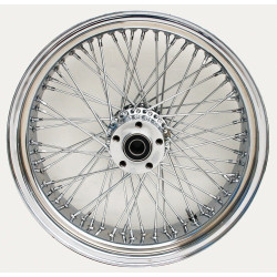 PartzBiz HD MW36-970 - ล้อหลัง Ultima 36-970 Chrome 60 Spoke พร้อมดุม Billet 16”x 3.5” เพลา 1” PartzBiz HD MW36-970 - ล้อหลัง Ultima 36-970 Chrome 60 Spoke พร้อมดุม Billet 16”x 3.5” เพลา 1”