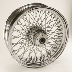 PartzBiz HD MW36-971 - ล้อหลัง Ultima 36-971 Chrome 80 Spoke พร้อมดุม Billet 16”x 3.5” เพลา 1” SOFTAIL HARLEY DAVIDSON PartzBiz HD MW36-971 - ล้อหลัง Ultima 36-971 Chrome 80 Spoke พร้อมดุม Billet 16”x 3.5” เพลา 1” SOFTAIL HARLEY DAVIDSON