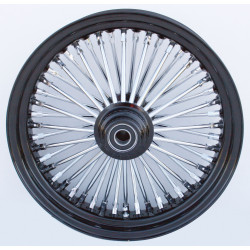 PartzBiz HD MW37-523 - Ultima 37-523 Black Fat King 48 Spoke Front Wheel พร้อมดุม Billet 18 x 8.5 เพลา 1” PartzBiz HD MW37-523 - Ultima 37-523 Black Fat King 48 Spoke Front Wheel พร้อมดุม Billet 18 x 8.5 เพลา 1”