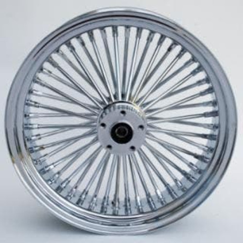 PartzBiz HD: 4401764-Ultima 37-546 Chrome 48 King Spoke 17 x 6 ” ล้อหลัง 1 ” เพลา 00-07 Harley Davidson Custom Chopper Bike ขอบรถจักรยานยนต์ Classic Upgrade Replacement