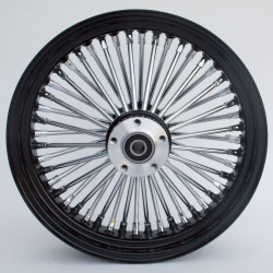 PartzBiz HD MW37-538 - Ultima 37-538 Black Fat King 48 Spoke ล้อหลัง 16 ”x3.5” Custom Harley PartzBiz HD MW37-538 - Ultima 37-538 Black Fat King 48 Spoke ล้อหลัง 16 ”x3.5” Custom Harley