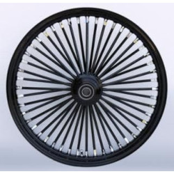 PartzBiz HD MW37-564 - Ultima 37-564 สีดำ 48 King Spoke 21x2.15 ล้อหน้า 1 เพลา 00-07 Harley Davidson Custom Chopper Bike ขอบรถจักรยานยนต์ Classic Upgrade Replacement PartzBiz HD MW37-564 - Ultima 37-564 สีดำ 48 King Spoke 21x2.15 ล้อหน้า 1 เพลา 00-07 Harley Davidson Custom Chopper Bike ขอบรถจักรยานยนต์ Classic Upgrade Replacement