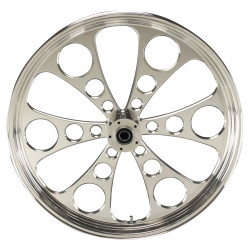PartzBiz HD MW37-608 - Ultima 37-608 Kool Kat 18 ”x5.5” วงล้อหลัง CNC ขัดเงา Custom Harley PartzBiz HD MW37-608 - Ultima 37-608 Kool Kat 18 ”x5.5” วงล้อหลัง CNC ขัดเงา Custom Harley