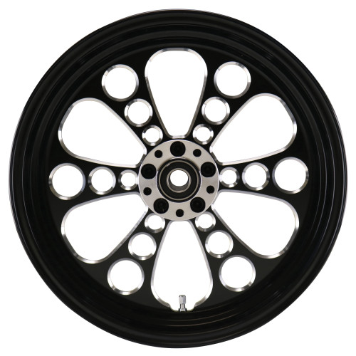 PartzBiz HD: 4401686-Ultima 37-653 Kool Kat 18 ”x3.5 ” Black Cut CNC ล้อหลัง มอเตอร์ไซค์ Harley PartzBiz HD: 4401686-Ultima 37-653 Kool Kat 18 ”x3.5 ” Black Cut CNC ล้อหลัง มอเตอร์ไซค์ Harley