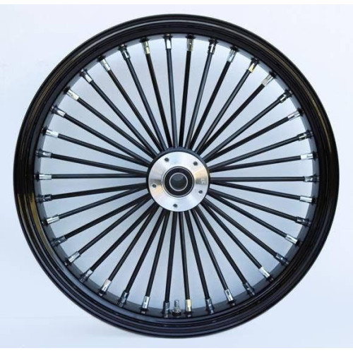 PartzBiz HD: 4401676-Ultima 37-755 Black 38 King Spoke 21x3.5" Front Wheel Dual Rotor Harley Davidson Custom Chopper Bike Motorcycle Rim Classic Upgrade Replacement PartzBiz HD: 4401676-Ultima 37-755 Black 38 King Spoke 21x3.5" Front Wheel Dual Rotor Harley Davidson Custom Chopper Bike Motorcycle Rim Classic Upgrade Replacement